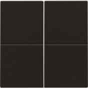 Niko Шоколад Клавиша двойная, HUE 124-00060