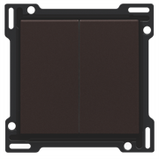 Niko Шоколад Клавиша двойная 124-61505