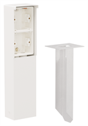 Niko Hydro Белый Уличный столбик на 2 поста 701-36820