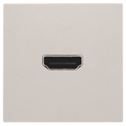 Niko Серый Розетка  HDMI/HDMI 102-69417