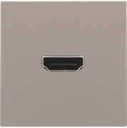 Niko Бронза Розетка  HDMI/HDMI 123-69417