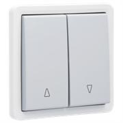 Niko Hydro Серый Переключатель для жалюзи, IP55, пруж клеммы 700-35915