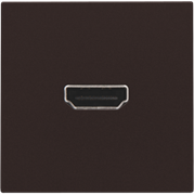 Niko Шоколад Розетка HDMI/HDMI 124-69417