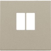 Niko Накладка аудиорозетки, клеммы до 4мм2, шампань 157-69801