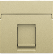 Niko Золото Накладка на розетку RJ 221-65100
