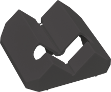 Niko Черный Угловой монтажный крепеж 351-10172