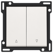 Niko Накладка на выключатель для жалюзи, белый 101-65914