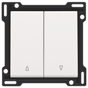 Niko Накладка на выключатель для жалюзи, белый 154-65914