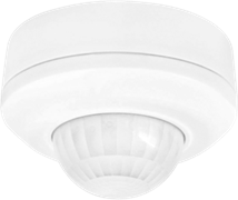 Niko Белый Датчик присутствия PIR+HF 360°, 40м/12м, IP54, накладной, мастер 351-25475