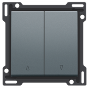 Niko Накладка на Выключатель для жалюзи, свинцово-серый 220-65914