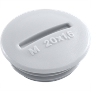 Niko Hydro Серый Заглушка, М20 700-84000