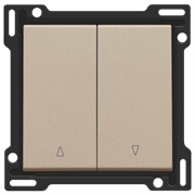 Niko Накладка на выключатель для жалюзи, шампань 157-65914