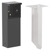 Niko Hydro Черный Уличный столбик 761-36810