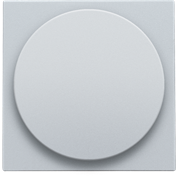 Niko Серебро Накладка поворотного диммера 121-31003