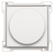 Niko Пластик Белая сталь Накладка регулировки вентиляции 154-31000