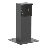 Niko Hydro Черный Уличный столбик с закладной 761-36910