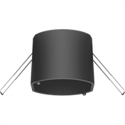 Niko Черный Встраиваемая монтажная коробка с лапками для датчиков M34LR/M34H 390-34203