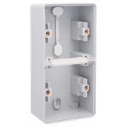 Niko Hydro Серый Рамка на 2 поста, вертик, 2 входа 700-83201