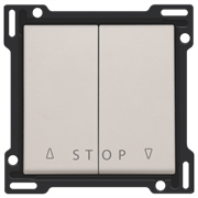 Niko Серый Накладка на выключатель для жалюзи 102-65918