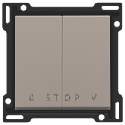 Niko Бронза Накладка на выключатель для жалюзи 123-65918