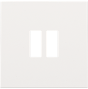 Niko Пластик Белая сталь Накладка на USB-зарядку 154-68001