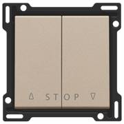 Niko Шампань Накладка на выключатель для жалюзи 157-65918