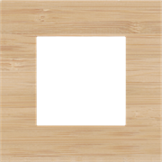 Niko Pure Бамбук Рамка на 1 пост 156-76100