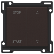 Niko Шоколад Накладка на выключатель для жалюзи 124-65905