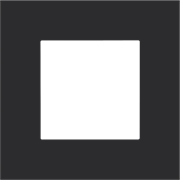 Niko Pure Металл Черная сталь Рамка на 1 пост 161-76100