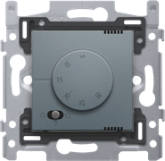 Niko Свинцово-серый Терморегулятор с датчиком в комплекте 220-88001