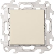 Simon 24 Слоновая кость Однополюсный выключатель с подсветкой 10AX 250В~ 2420104-031