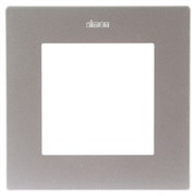 Simon 24 Алюминий Рамка 1-ая 2400610-033