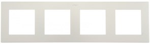 Simon 24 Алюминий Рамка 4-ая 2400640-033