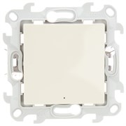 Simon 24 Слоновая кость Одноклавишный переключатель с подсветкой Push&Go 2420204-031