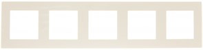 Simon 24 Слоновая кость Рамка 5-ая 2400650-031