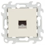 Simon 24 Слоновая кость Телефонная розетка RJ11, сл. кость 2410480-031