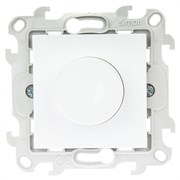 Simon 24 Белый Светорегулятор проходной, 40-450W 2410313-030
