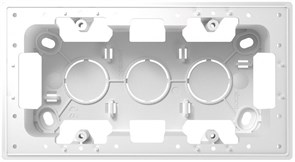 Simon 24 Алюминий Коробка подъемная на 2 поста для накладного монтажа S24 2400752-033