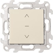 Simon 24 Слоновая кость Выключатель жалюзи 3-позиционный 10A 250В~ 2420333-031