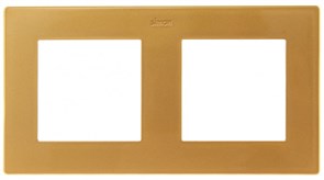 Simon 24 Золото Рамка 2-ая 2400620-066