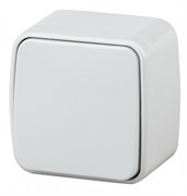 Intro 3-101-01 Выключатель, 10А-250В, IP20, ОУ, Polo, Белый Б0036092