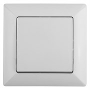 Intro Кнопка Solo 4-109-01 включения 10А-250В, IP20, СУ, белый Б0053625