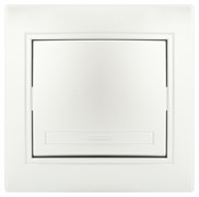 Intro Переключатель Plano 1-108-06 промежуточный, 10А-250В, IP20, СУ, перламутр Б0053825