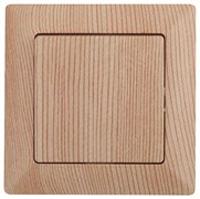 Intro 4-101-11 Выключатель, 10А-250В, СУ, Solo, сосна (10/200/2000) Б0053555