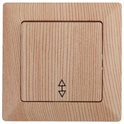 Intro 4-103-11 Переключатель, 10А-250В, СУ, Solo, сосна (10/200/3200) Б0043283