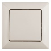 Intro Переключатель Solo 4-108-02 одноклавишный промежуточный, 10А-250В, IP20, СУ, слоновая кость Б0053618