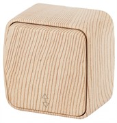 Intro 3-103-11 Переключатель, 10А-250В, IP20, ОУ, Polo, сосна (18/360/4320) Б0036104