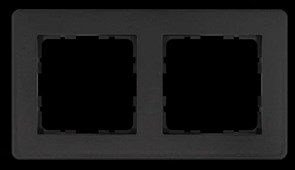 Jasmart Рамка G-Flex 2-постовая, цвет Антрацит G1102B