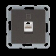 Jasmart Интернет-розетка RJ45 с накладкой, цвет Мокко G6105Z