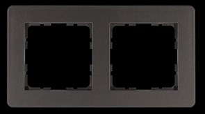 Jasmart Рамка G-Flex 2-постовая, цвет Мокко G1102Z